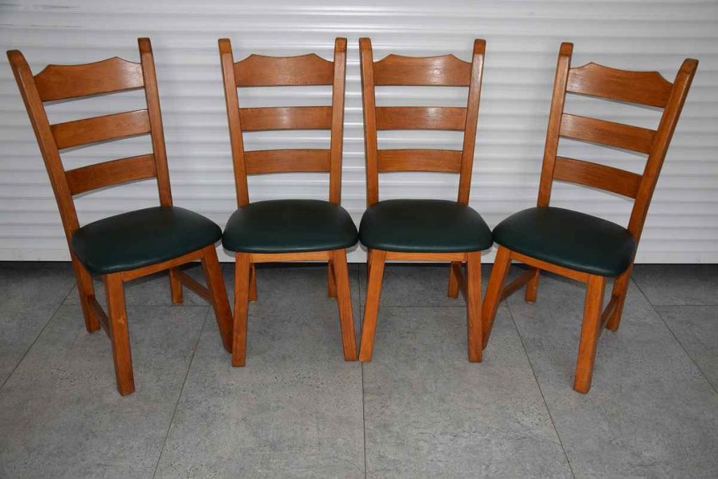 krzesła dębowe 4 sztuki - jak nowe Olsztyn - zdjęcie 1