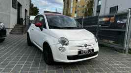 Fiat 500 1.4 Automat 100KM Klima Czerwone wnętrze + dach Alu 15 Gdynia - zdjęcie 3