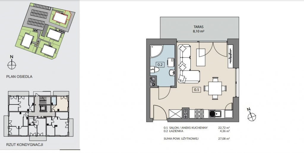 Sprzedam kawalerkę obok kampusu Morasko. 0% prow. Poznań - zdjęcie 6