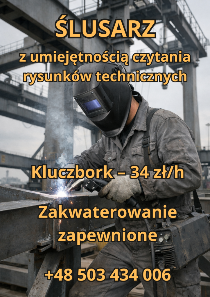 Monter konstrukcji stalowych (praca w hali)  Opole - zdjęcie 1