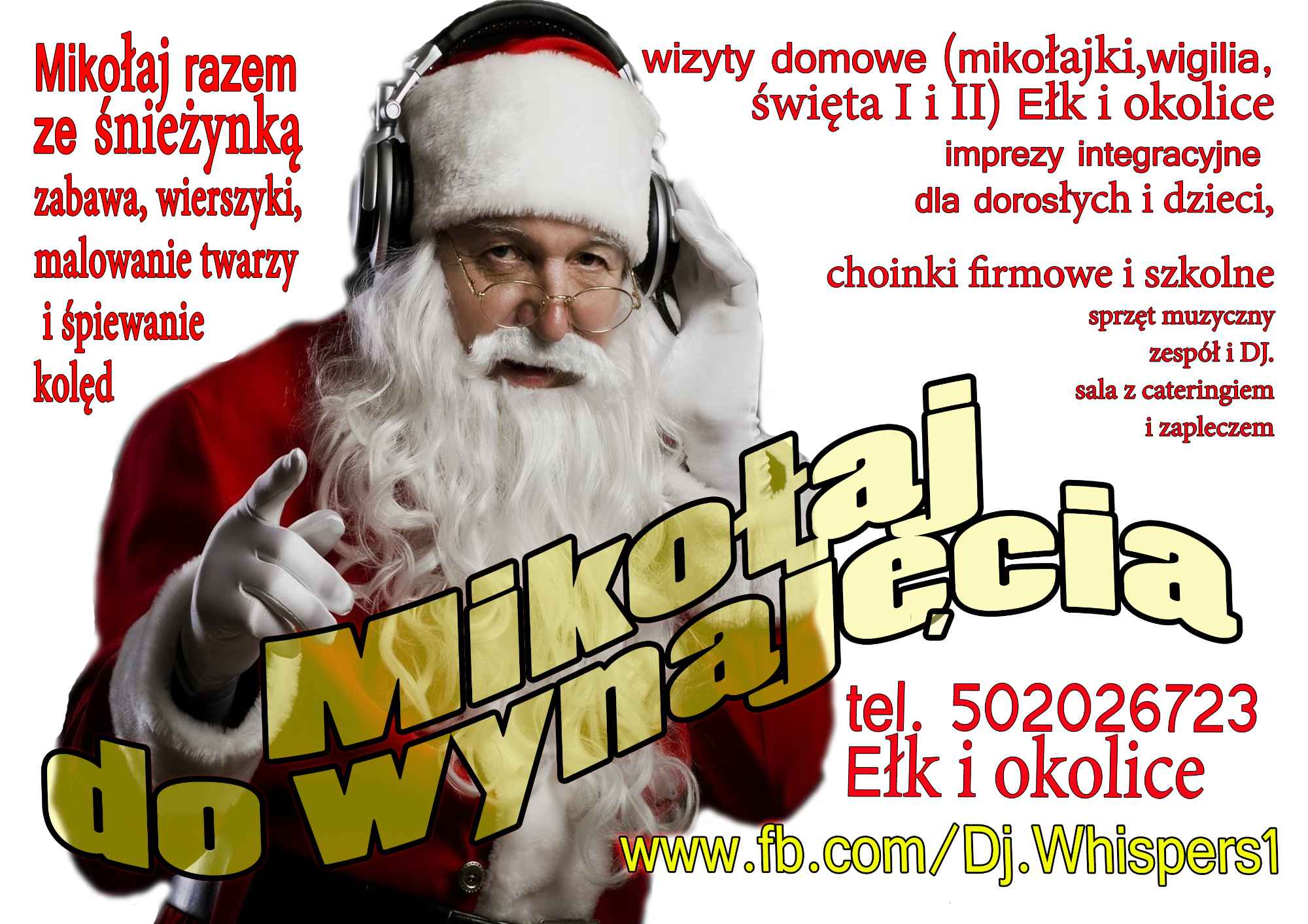 Mikołaj do wynajęcia Ełk Ełk - zdjęcie 1