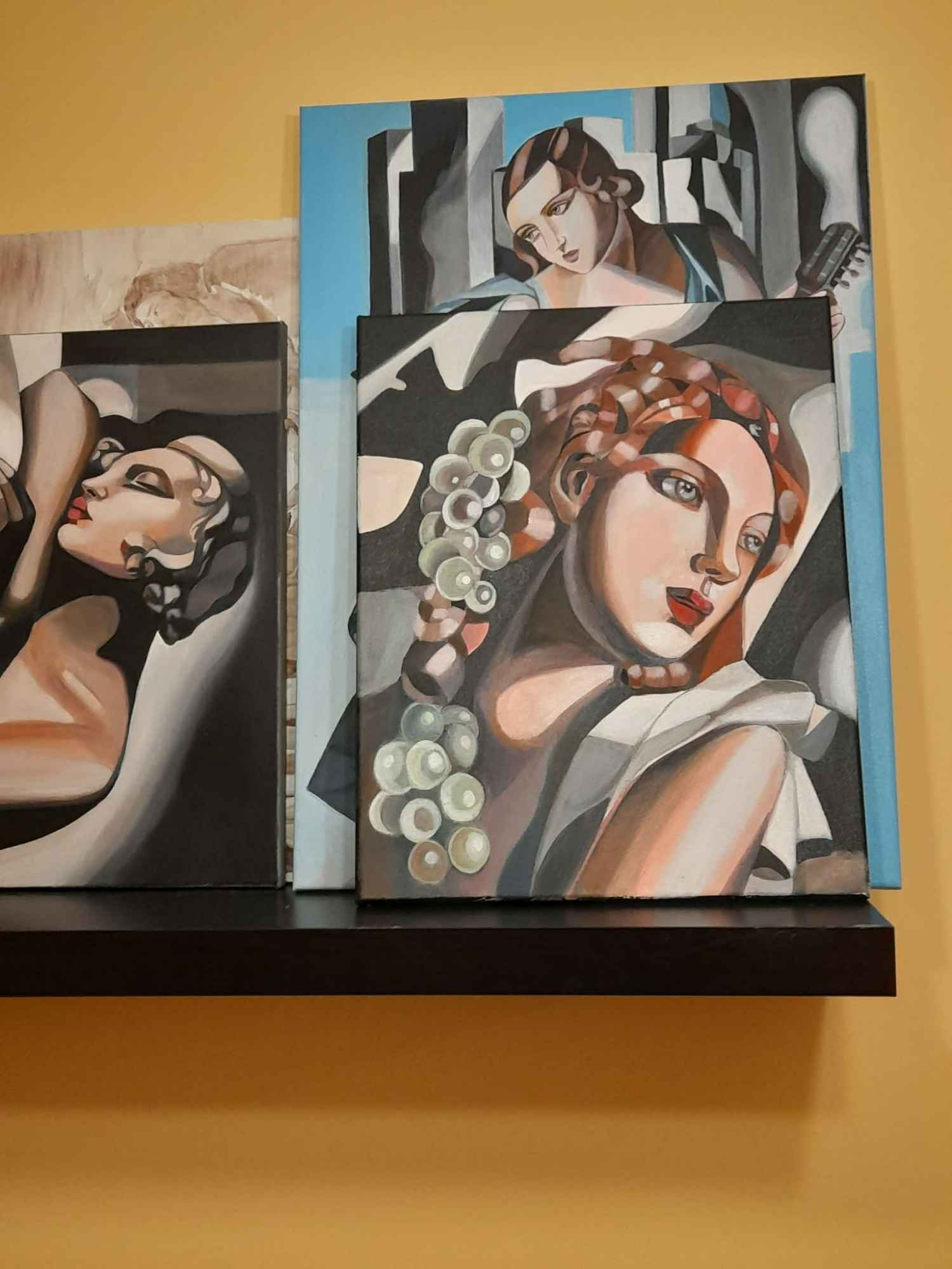 Sprzedam obraz Tamara Łempicka - Kobieta z winogronami Praga-Północ - zdjęcie 2