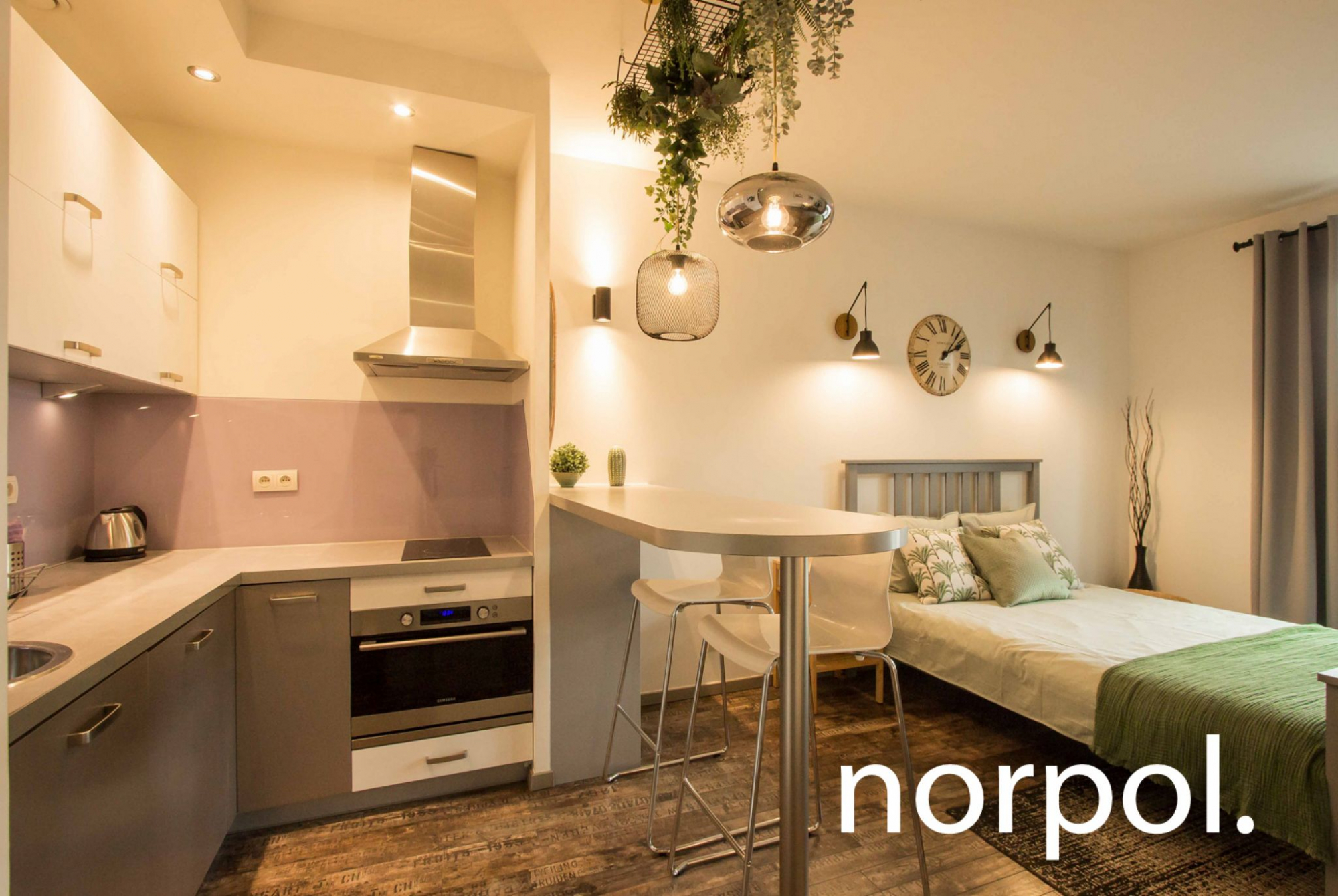 Studio w Angel City | 28 m², umeblowane, klimatyzacja, idealne pod Kraków - zdjęcie 10