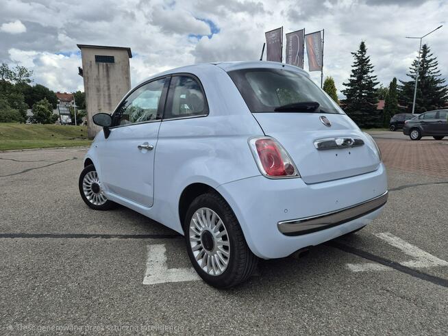 Fiat 500 Lounge 1.4 100KM automat AT5 Giżycko - zdjęcie 9