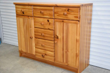 komoda z drewna sosnowego - jak nowa Olsztyn - zdjęcie 2