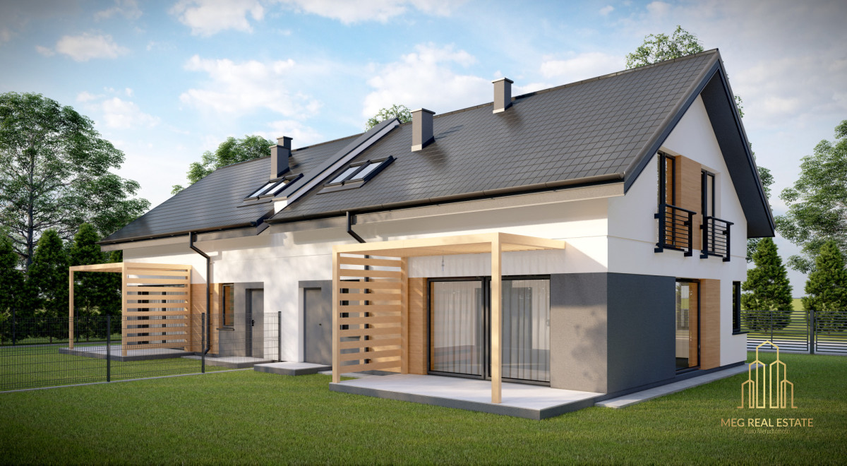 Domy w zabudowie bliźniaczej Dobrzyniewo Duże Dobrzyniewo Duże - zdjęcie 1