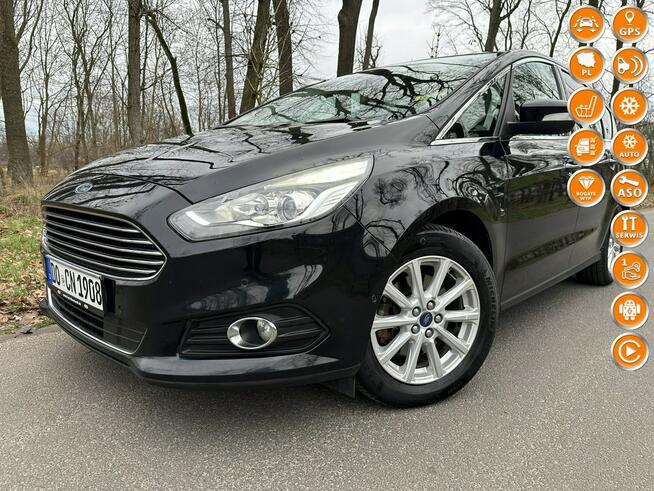 Ford S-Max II 2.0 TDCI 150 Koni Titanium Led Navi Alu 17 FULL Józefkowo - zdjęcie 1