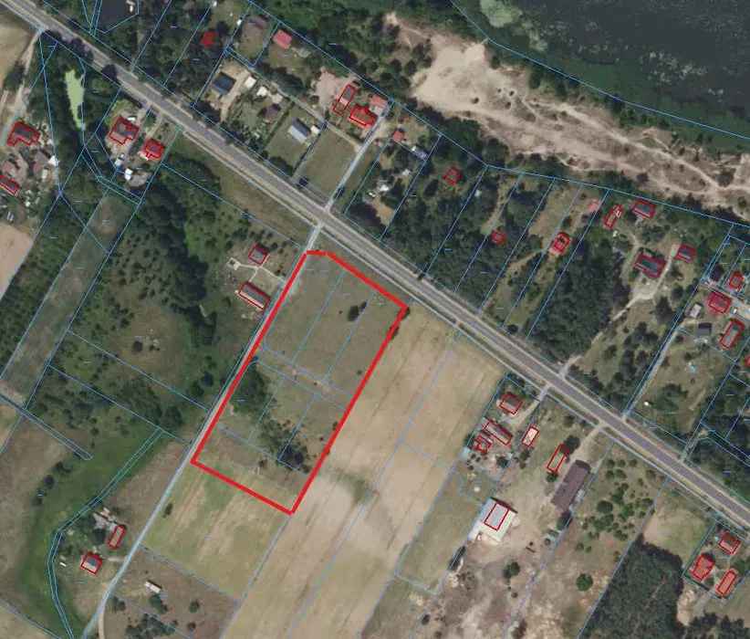 Działki Budowlane nad Wisłą Media: Prąd, Woda, Internet, Kanalizacja Płock - zdjęcie 2