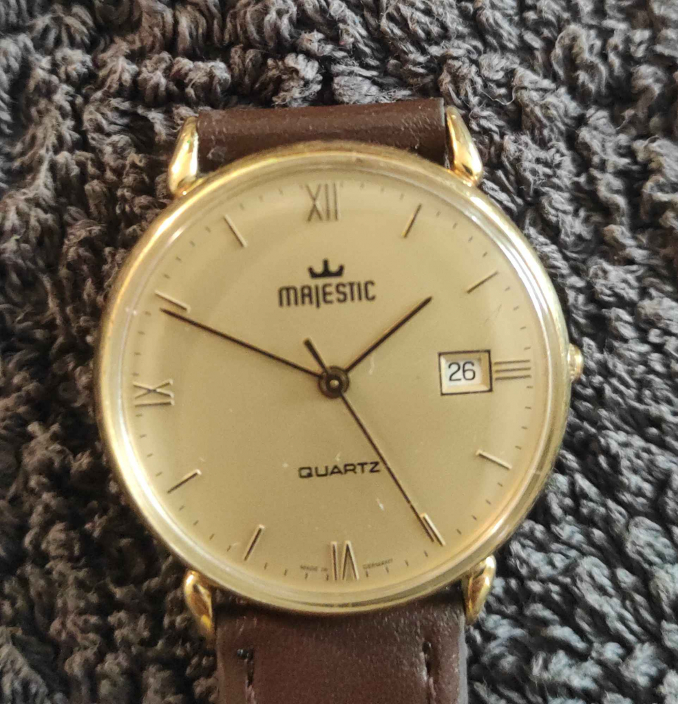 Złoty zegarek Majestik 14K ,585 Wieliczka - zdjęcie 1