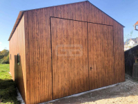 Garaż blaszany 6x9 Brama + 3x okno drewnopodobny  Dach GB184 Kraśnik - zdjęcie 9