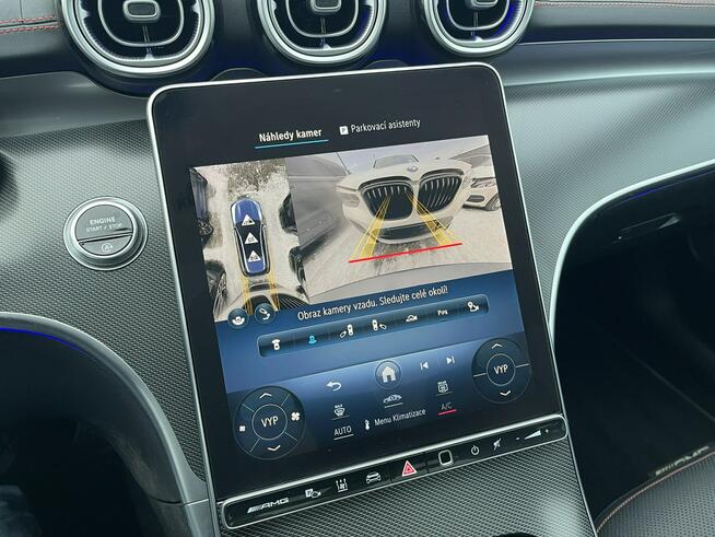 Mercedes C 43 AMG mHEV 422KM 4Matic+ Skóra Panorama Kamery360 HAK Gliwice - zdjęcie 8