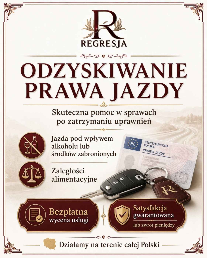 Odzyskaj prawo jazdy – profesjonalna pomoc na terenie całej Polski Podgórze - zdjęcie 1