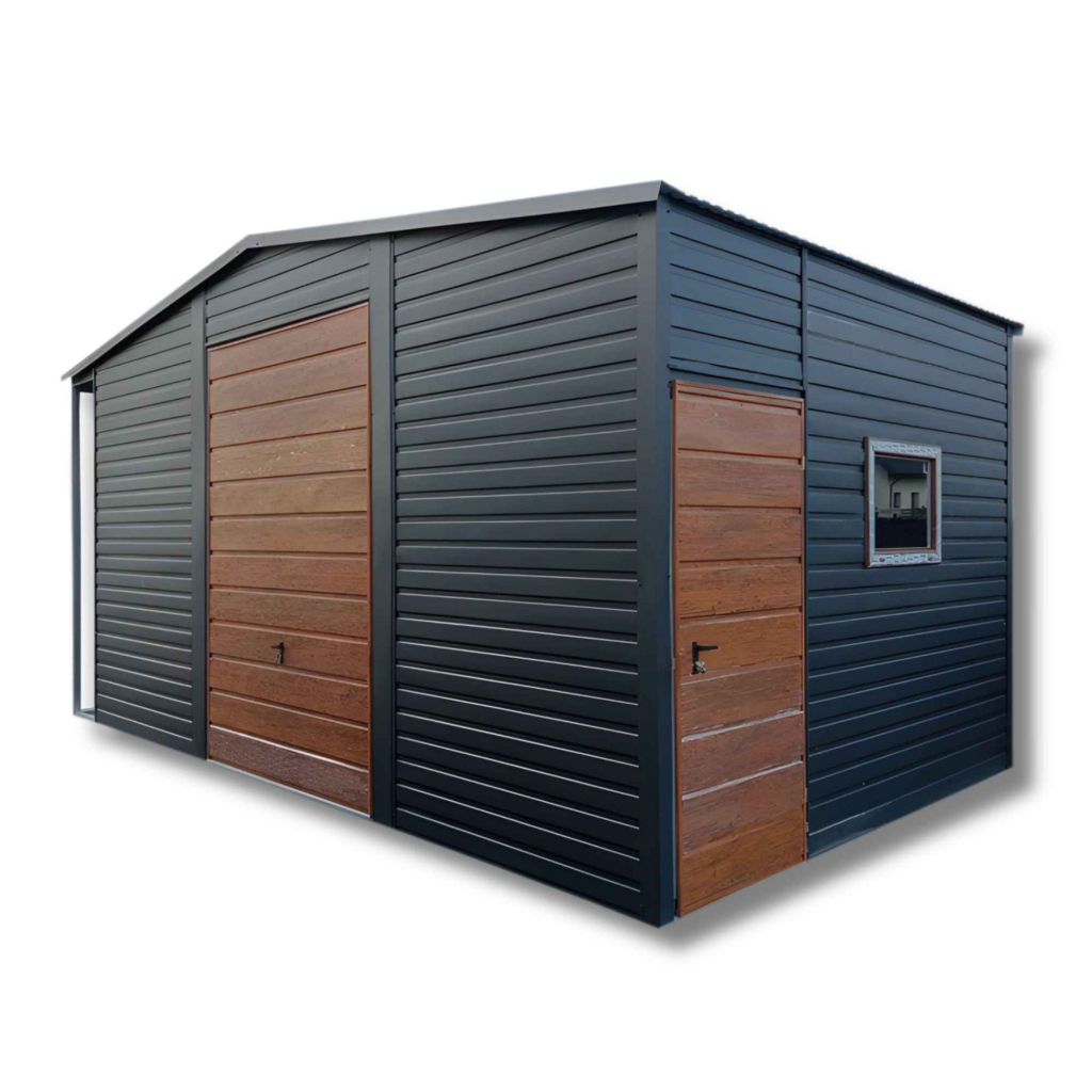 Schowek Blaszany z wiatą 6x3m PREMIUM Stare Miasto - zdjęcie 1