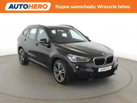 BMW X1 m sport automat skóra sporty navi pdc kamera grzane fotele hak Warszawa - zdjęcie 10