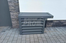 Osłona klimatyzatora pompy ciepła 80x40x70 cm niepełna zabudowa GP297 Jarocin - zdjęcie 4