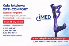 Kula łokciowa OPTI-COMFORT – stabilna i wygodna