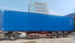 Kontener morski, magazynowy 40 hc po jednej trasie rok 2024 Wolica - zdjęcie 4