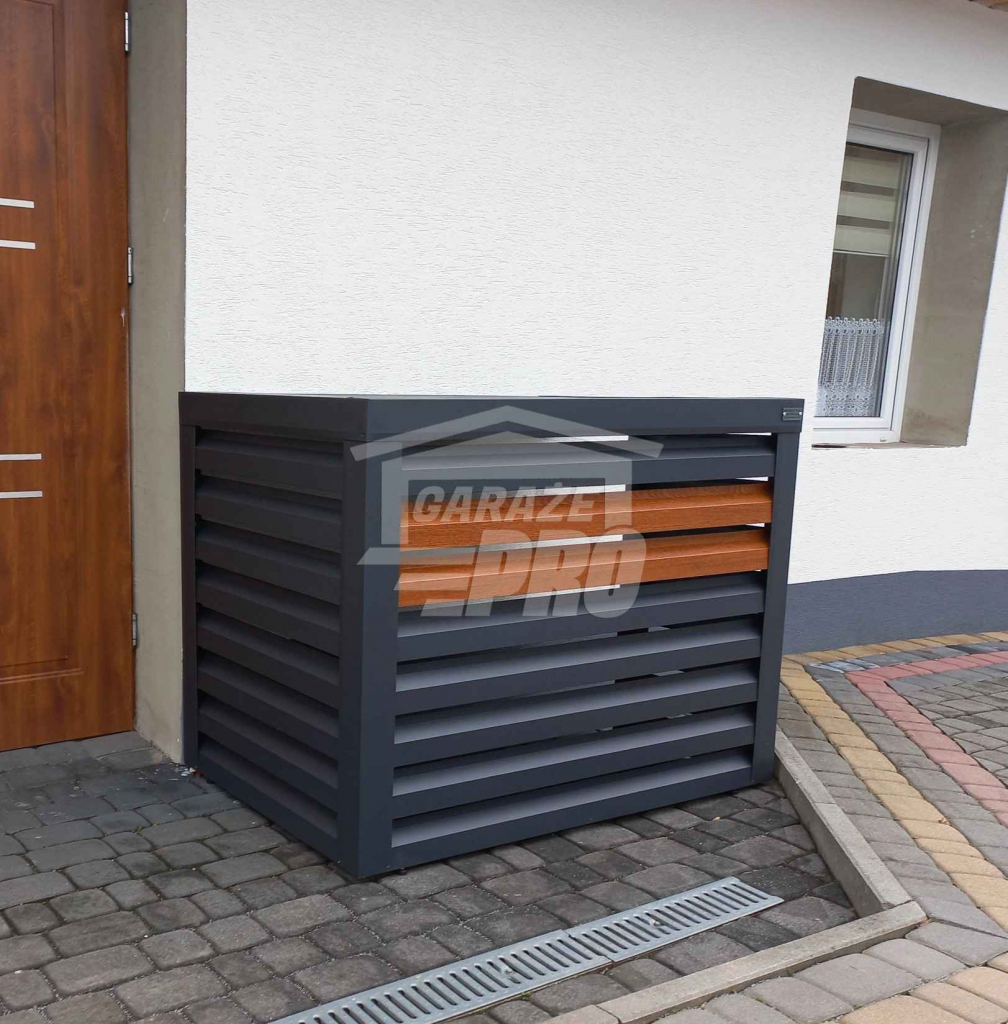 Osłona klimatyzatora - pompy ciepła 90x60x100 cm antracyt GP304 Gdynia - zdjęcie 3