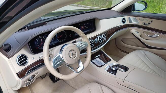 Mercedes S 400d Long 4Matic AMG-FV23%-Po przeglądzie w ASO Warszawa - zdjęcie 3