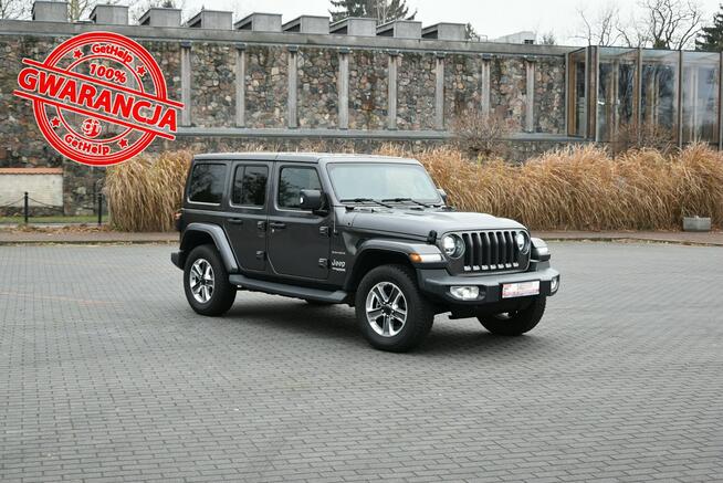 Jeep Wrangler UNLIMITED Sahara 2.0 272KM 2019r. 4x4 Polski SALON Kampinos - zdjęcie 1