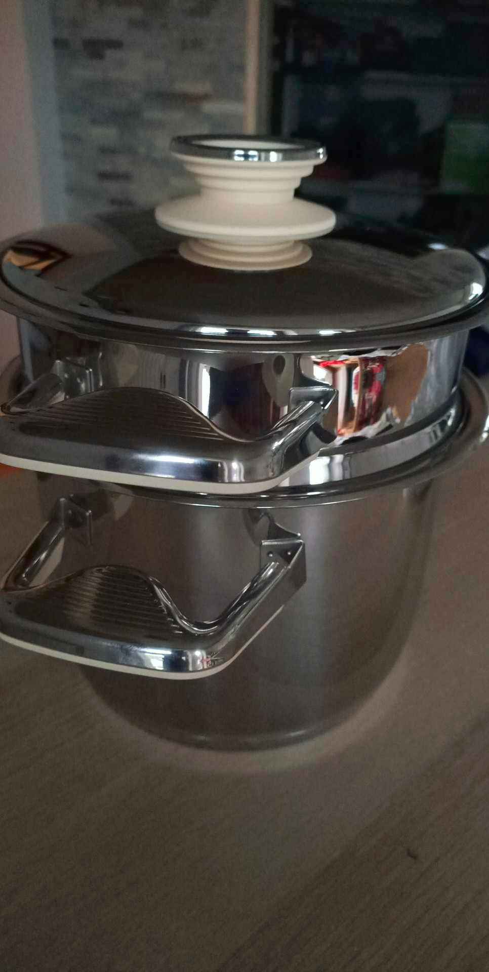 ZEPTER NOWE ZEST Naczynie z pokrywką 4,7 litra i DURSZLAK na parze Śródmieście - zdjęcie 1