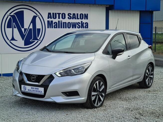 Nissan Micra 28 Tys.Km Klimatyzacja PDC Tempomat Led Komputer Alu Wągrowiec - zdjęcie 7