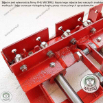 Dziurkacz do ramek jednoramienny 5 igłowy ręczny uniwersalny Jaśliska - zdjęcie 6