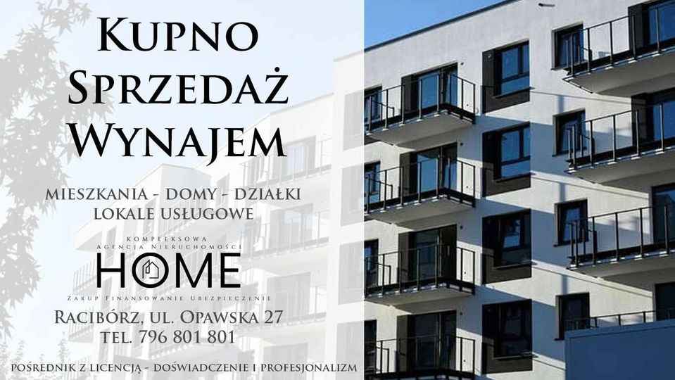 Kompleksowa Agencja Nieruchomości HOME – Racibórz Racibórz - zdjęcie 1