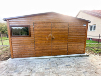 Schowek Domek ogrodowy 5x2,5m Brama Okno Rynny dwuspad NB384 Drawsko Pomorskie - zdjęcie 6