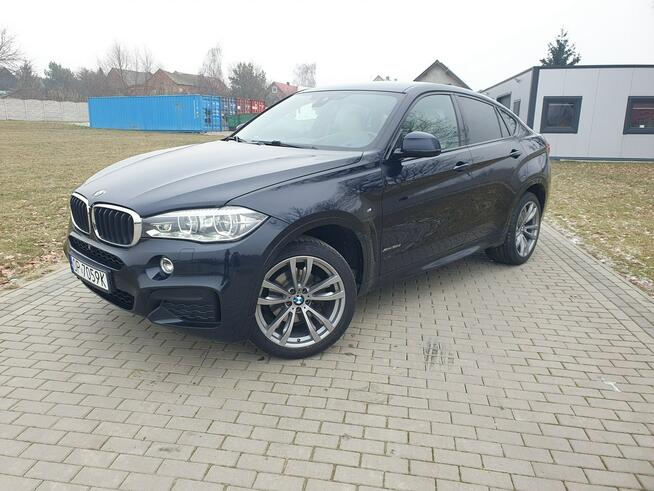 BMW X6 3.0d 258KM 2018r M Pakiet Salon Polska F.Vat Raty Zamiana Strobice - zdjęcie 1