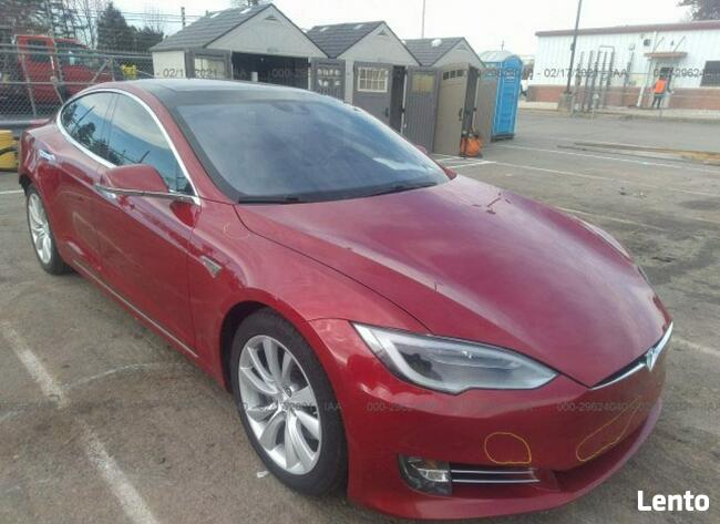 Tesla Model S 2016, 70 kWh, RWD, uszkodzony tył Słubice - zdjęcie 2