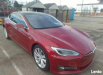 Tesla Model S 2016, 70 kWh, RWD, uszkodzony tył Słubice - zdjęcie 2