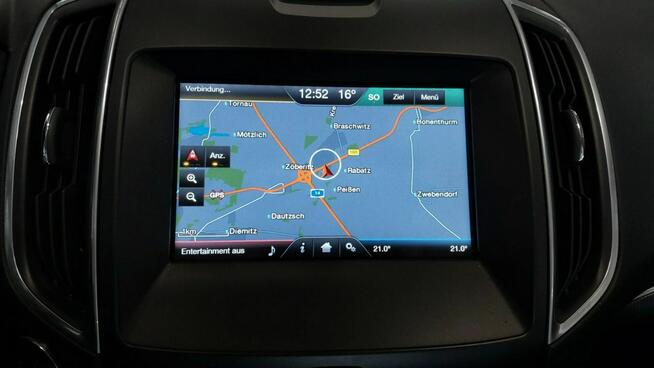 Galaxy 2.0TDCi Titanium 150km 7os FULL LED skóra NAVI bezwypadek  2016 Tychy - zdjęcie 8