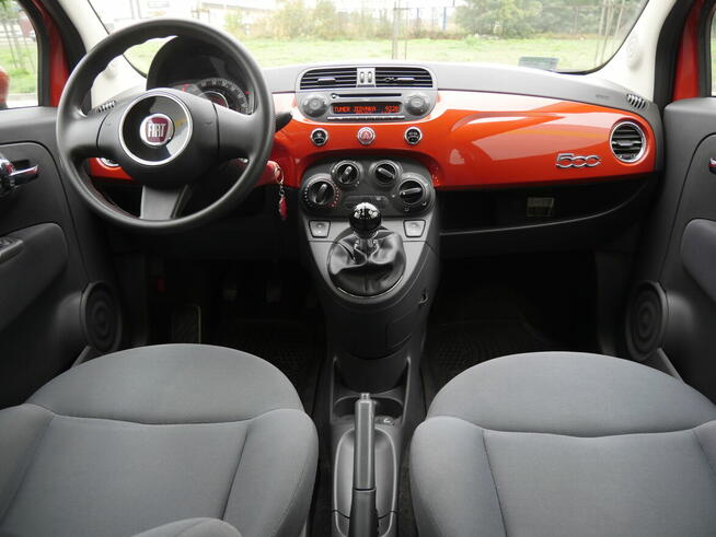 FIAT 500 1.2 z Polskiego Salonu ^ Klima ^ opony lato/zima Gostynin - zdjęcie 11