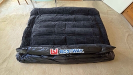 Materac dmuchany 200x150x50 cm z pompką elektryczną Mokotów - zdjęcie 4
