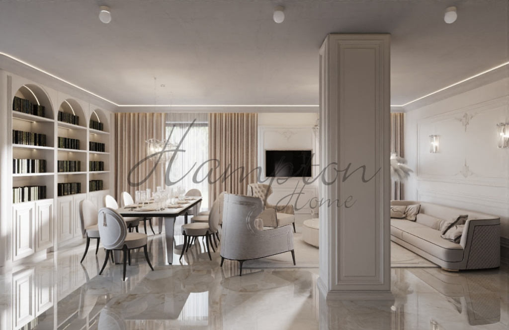 Luksusowy Apartament 147 m2, 3 pokoje Mokotów - zdjęcie 8