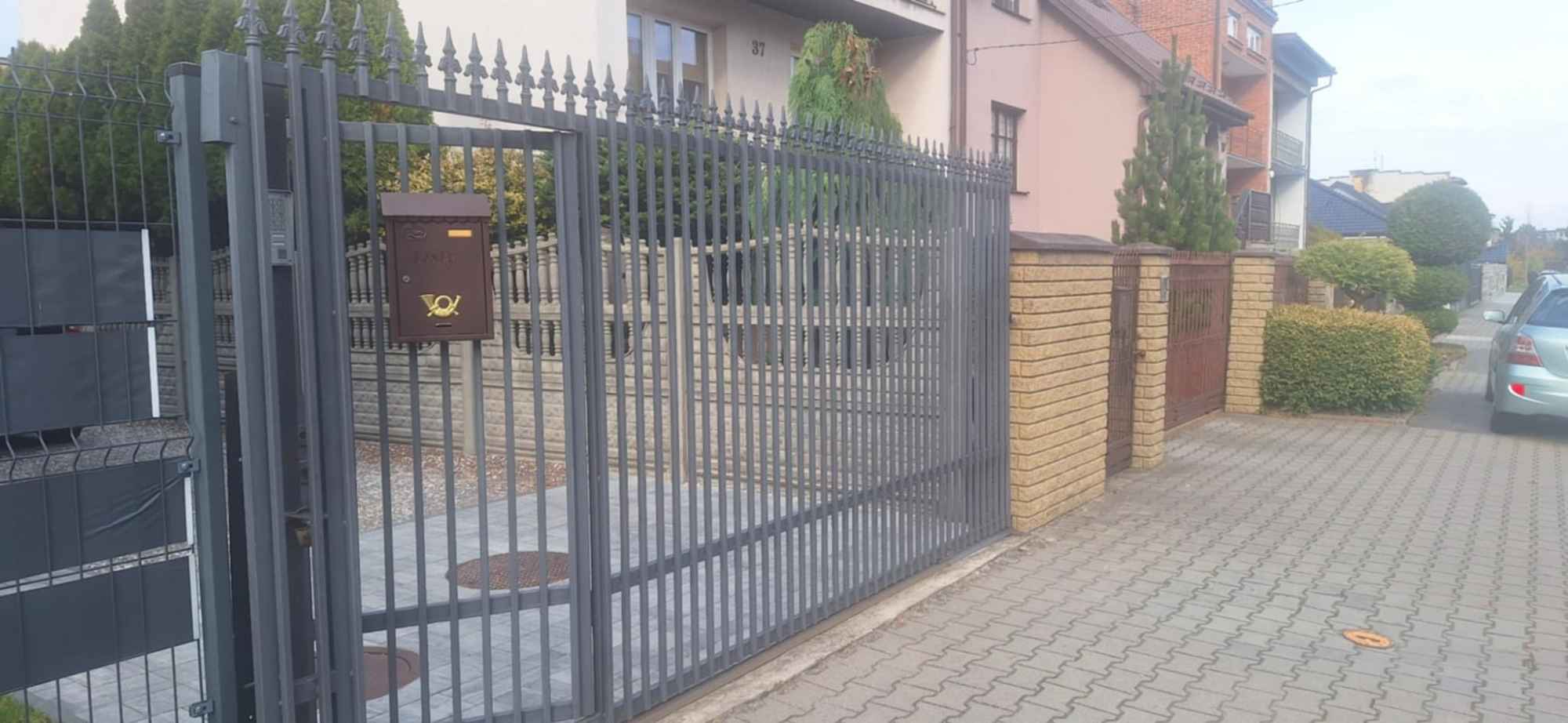 Brama z furtką przesuwna na sprzedaż RADOM Radom - zdjęcie 2