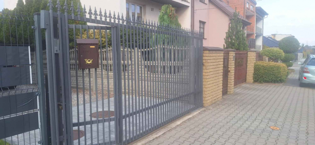 Brama z furtką przesuwna na sprzedaż RADOM Radom - zdjęcie 2