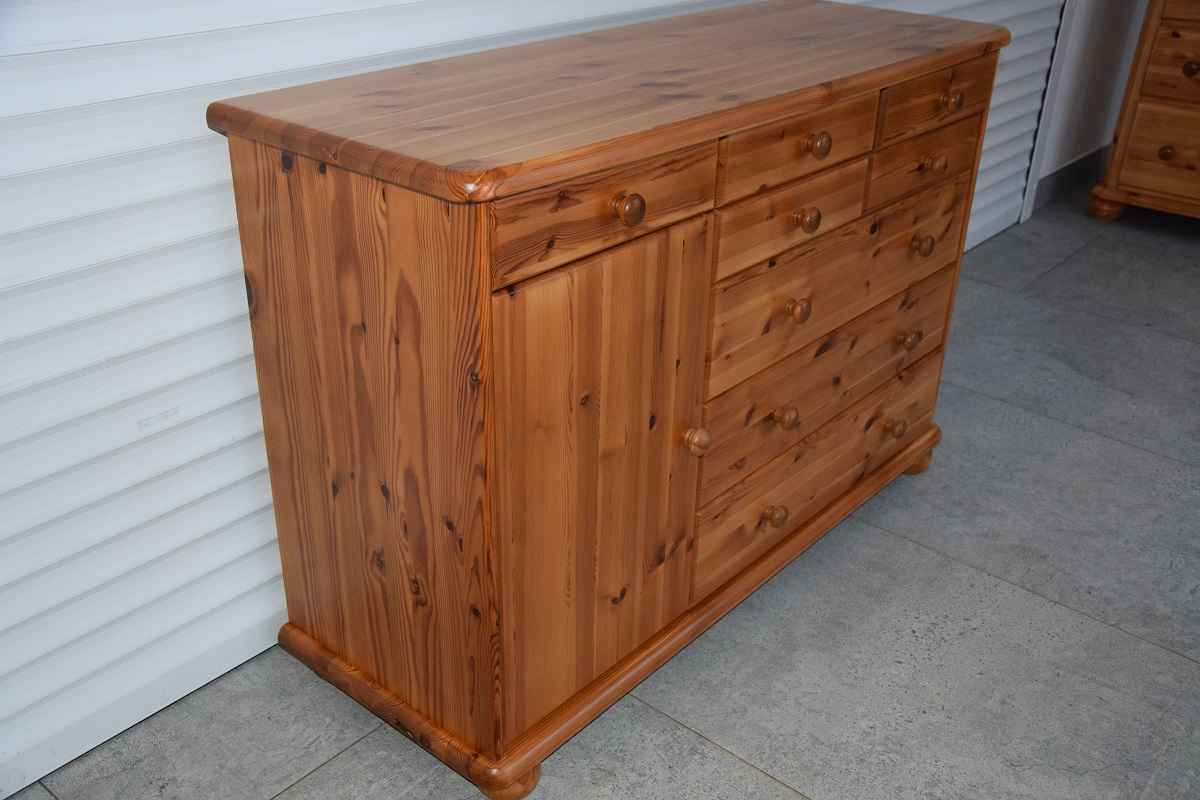 komoda z drewna sosnowego - jak nowa Olsztyn - zdjęcie 2