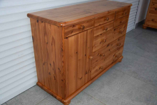komoda z drewna sosnowego - jak nowa Olsztyn - zdjęcie 2