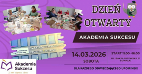 Dni Otwarte w Akademii Sukcesu- 14.03.2026!