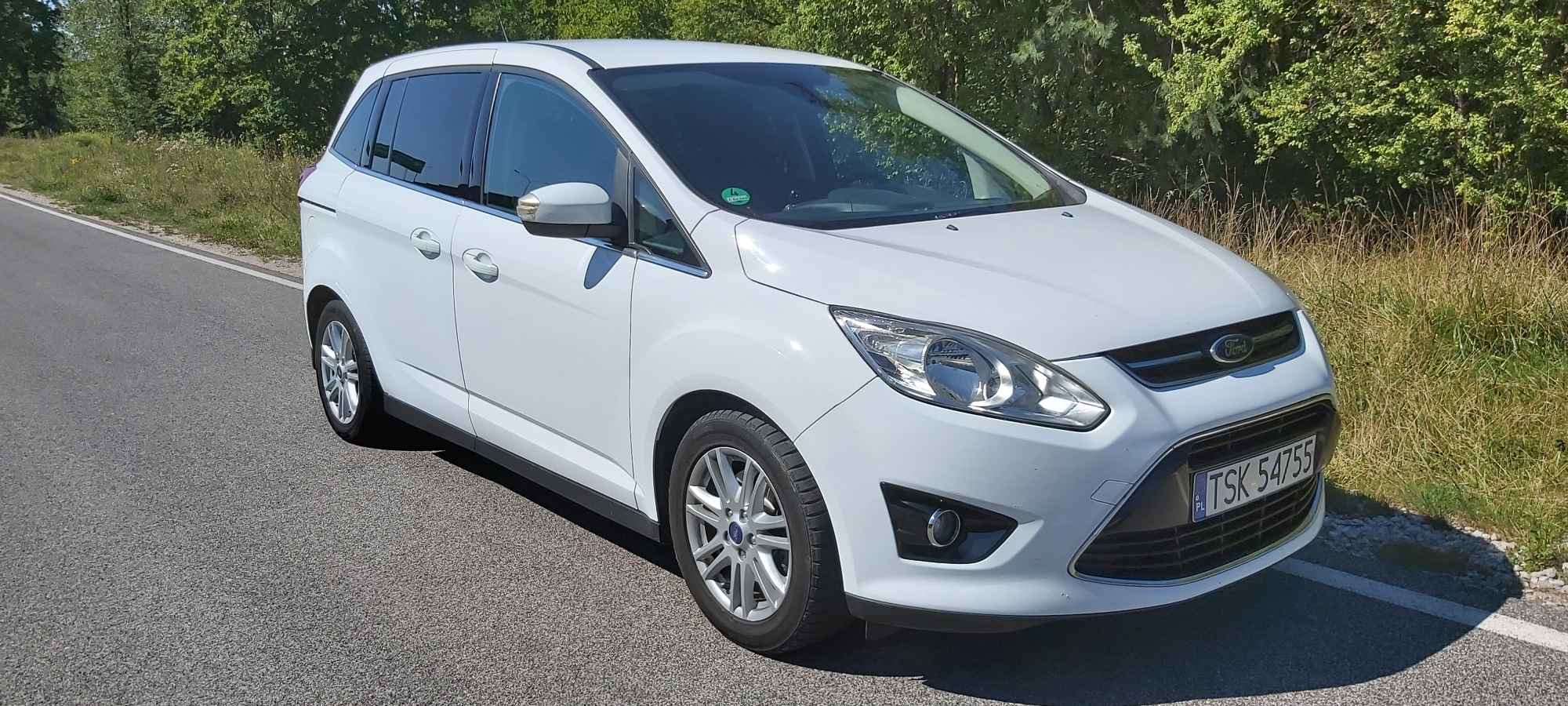 Ford Grand C-Max 1.6 TDCi Titanium 7 miejsc kamera zarejestrowany Skarżysko-Kamienna - zdjęcie 1