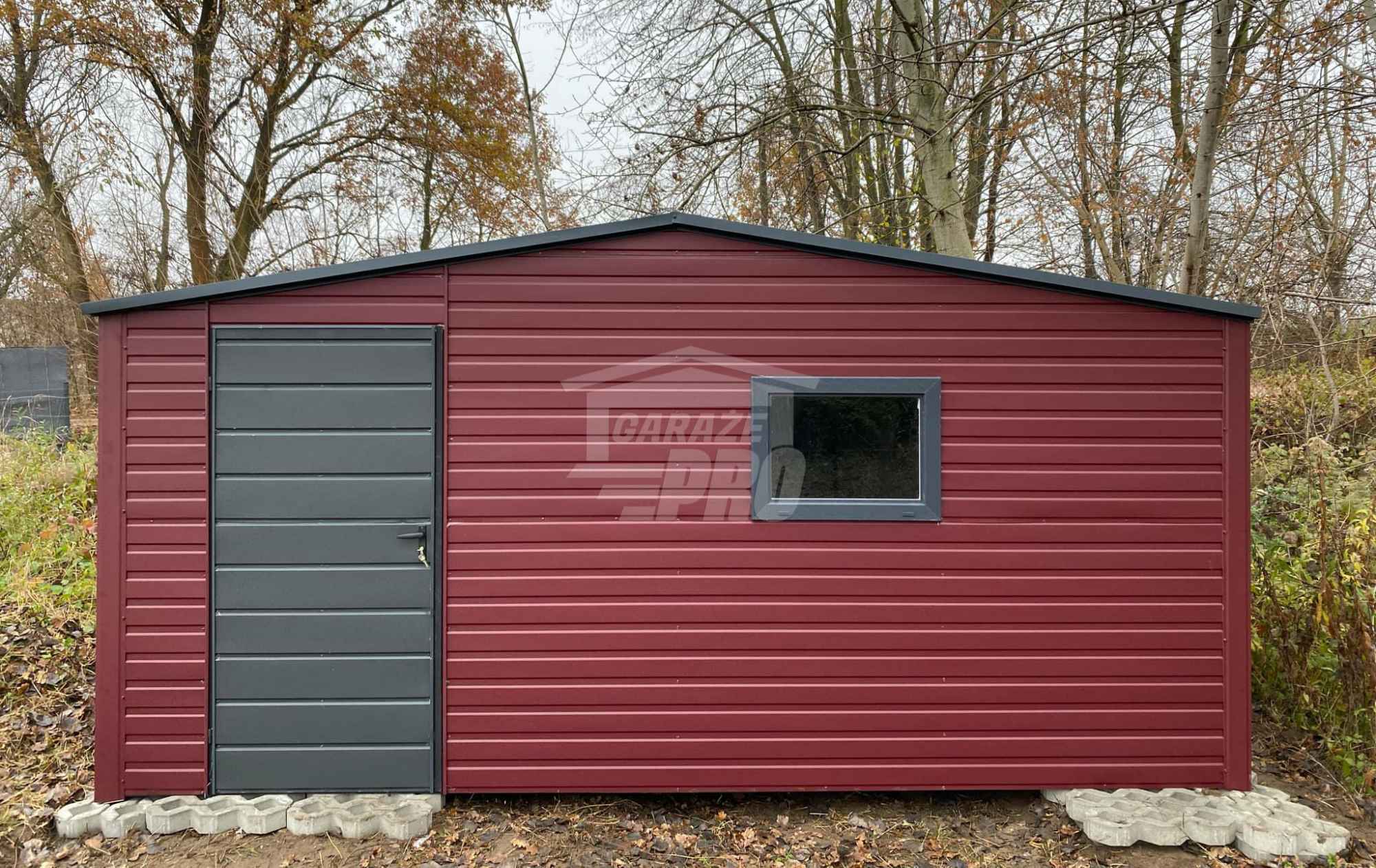 Schowek Domek ogrodowy 5x4m drzwi -2x okna Dach GP669 Gdańsk - zdjęcie 4