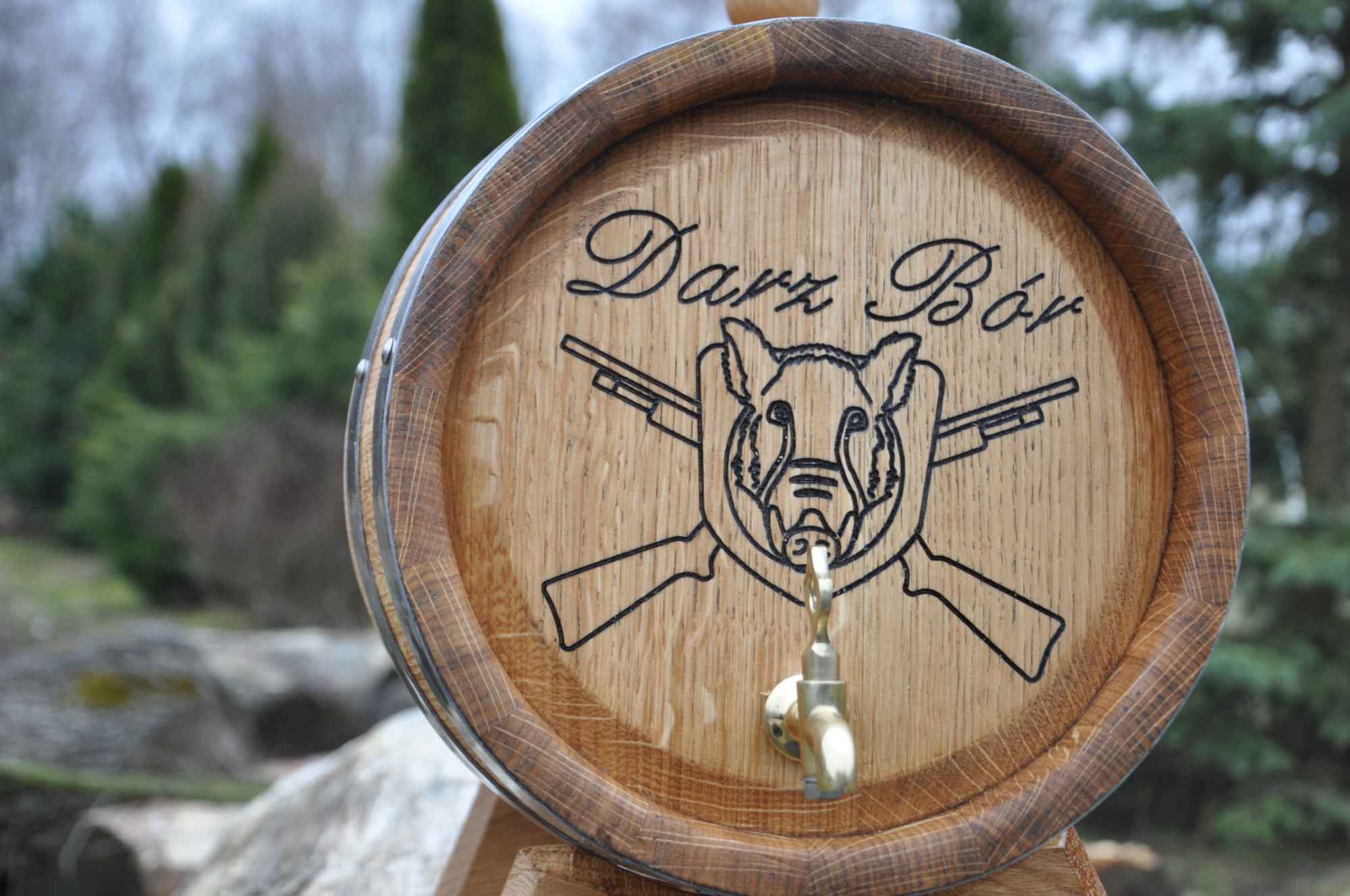 Beczka Dębowa 3 l Wypala w środku pod Bimber/Whisky/Wino 100% szczelne Szczecin - zdjęcie 3