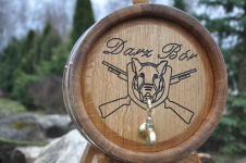 Beczka Dębowa 3 l Wypala w środku pod Bimber/Whisky/Wino 100% szczelne Szczecin - zdjęcie 3