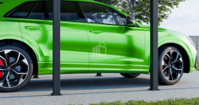 CarPort PREMIUM - Wiata samochodowa 3x5 Antracyt - ID955 Rybnik - zdjęcie 5