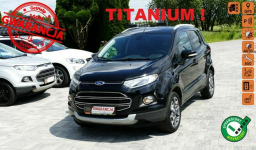 Ford EcoSport Titanium! I-właściciel! Gwarancja!