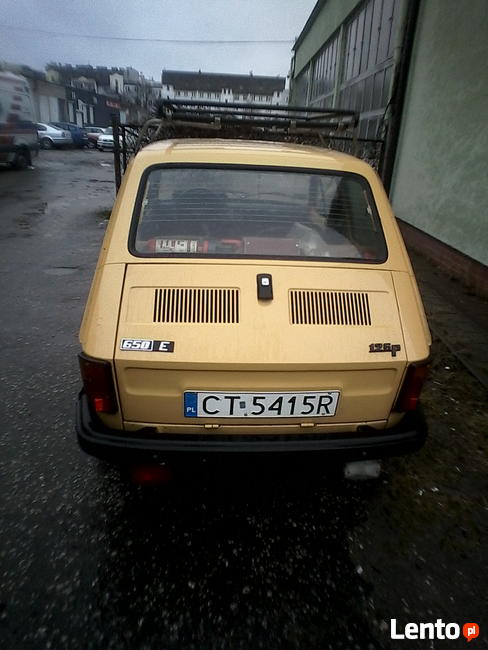 Sprzedam prawie nowego Fiata 126p Toruń - zdjęcie 3