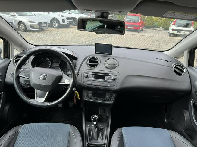 Seat Ibiza 1,4 86KM Klimatronik  Navi  Serwis  1Właściciel Orzech - zdjęcie 10