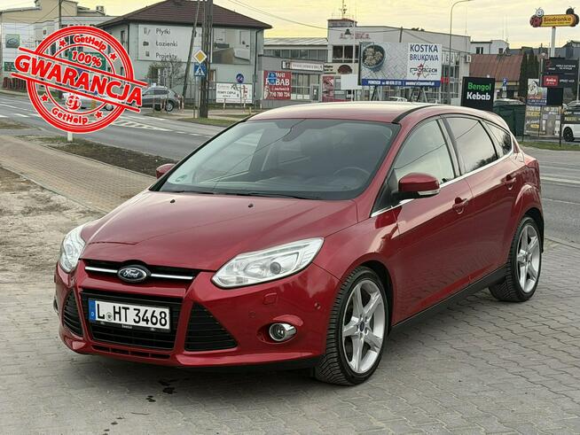 Ford Focus Titanium + ! 1.6i 150KM Manual ! Full Opcja ! Opłacony ! Zwoleń - zdjęcie 1